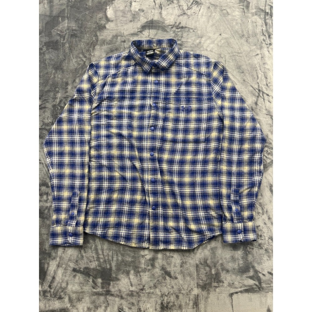 Under Armour Tradesman Flex Flannel Shirt Mens Large Multicolor Plaid Snap Front